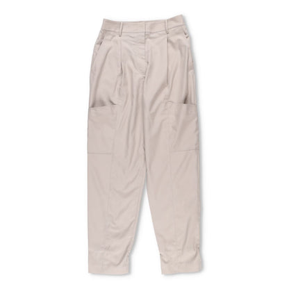 TIBI Mens Trousers Cotton Regular Fit Beige Large Pockets Size 6 RRP 250