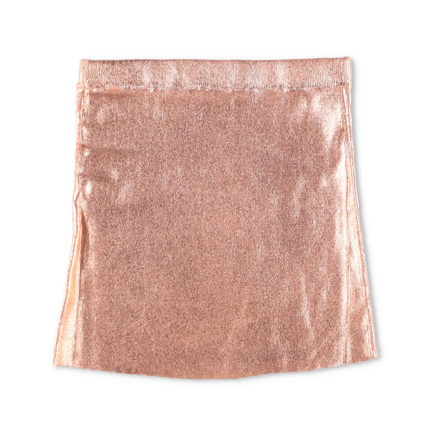 DIESEL Womens Knitwear Mini Skirt Shades Of Metallic Foil Oval Orange S RRP 185 — View 8