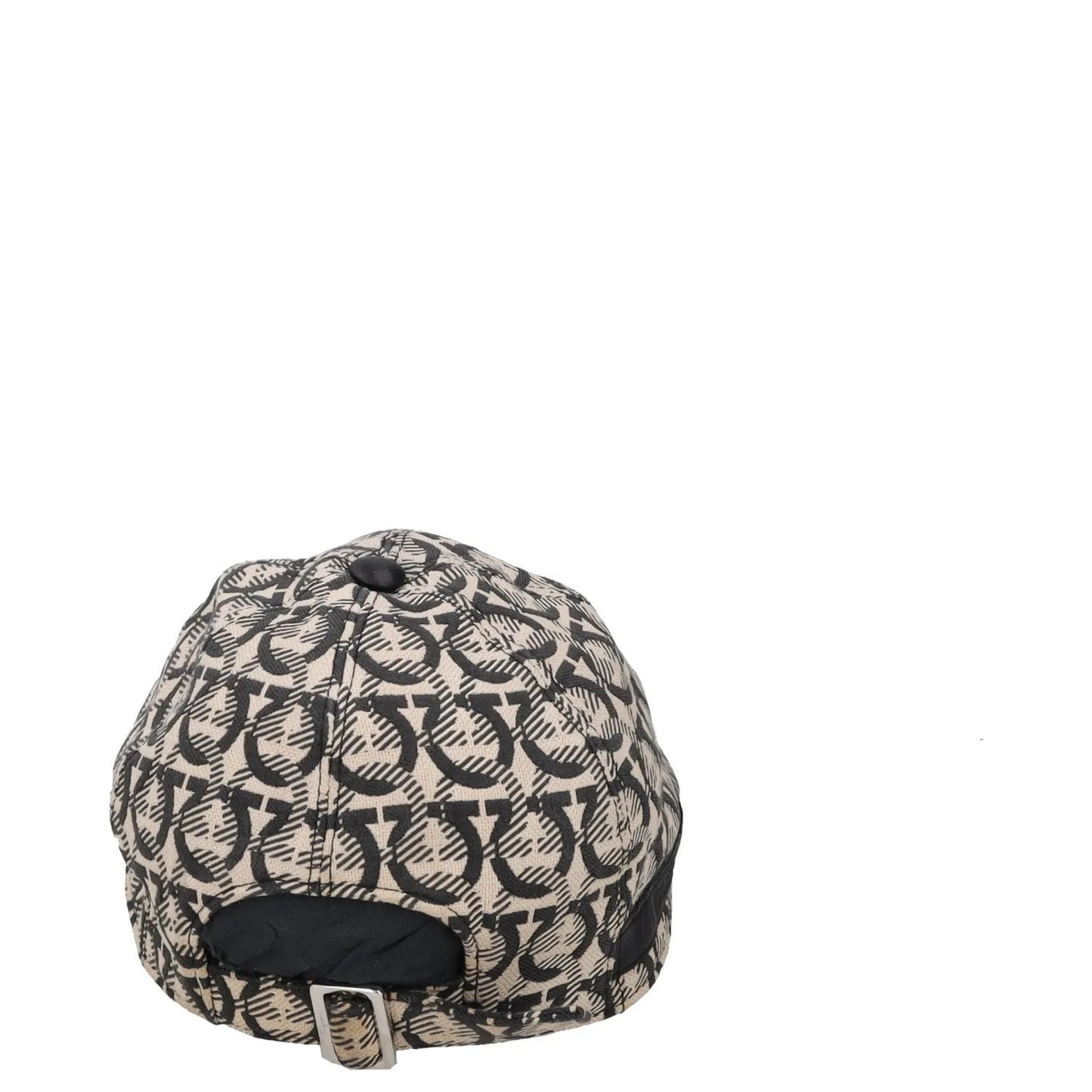 SALVATORE FERRAGAMO Mens Core Jacquard Logo Baseball Cap Multicoloured OS RRP275 — View 5