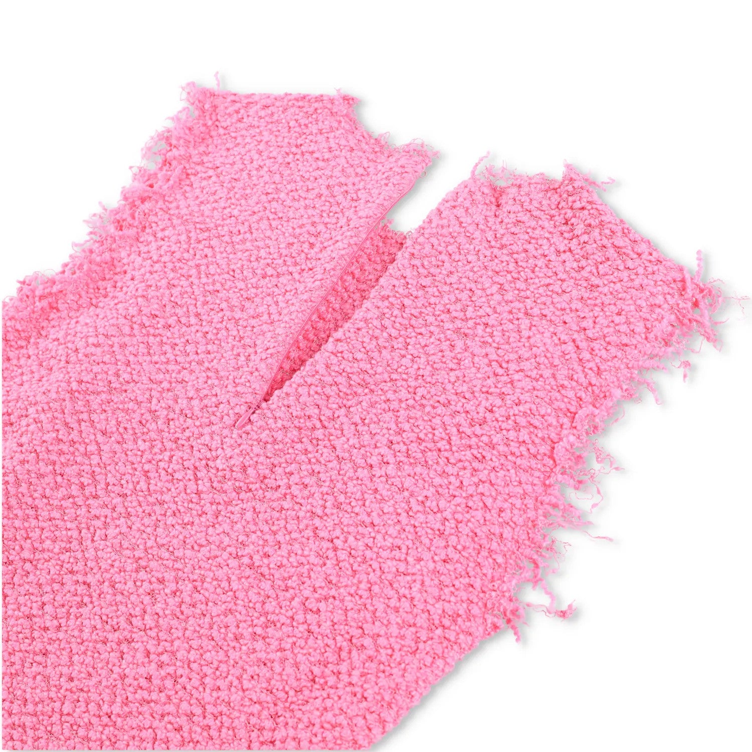 JIL SANDER Womens Midi Dress Sleeveless Flared Hem Frayed Edges Pink 38 RRP 2080 — View 8