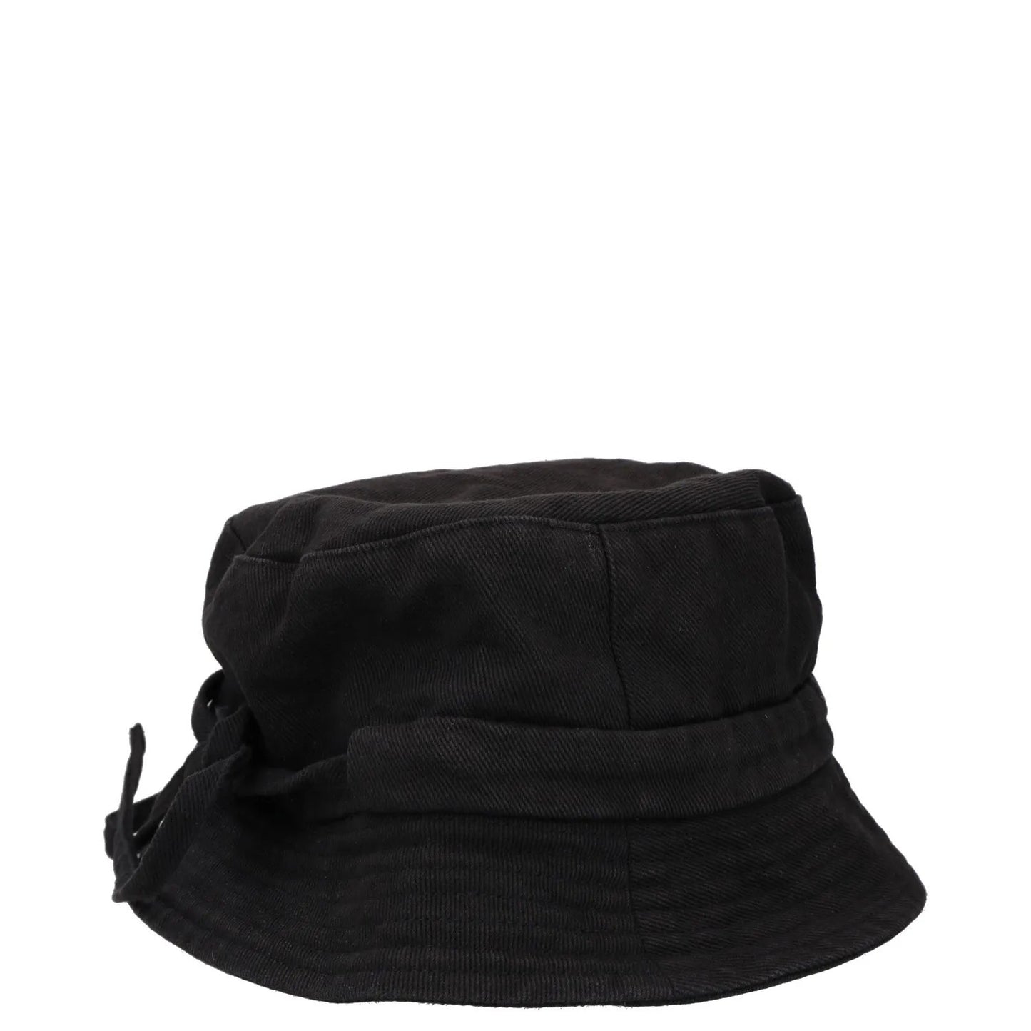 JACQUEMUS Womens Le Bob Gadjo Bucket Hat Black Cotton Logo Size 60 RRP 115 — View 5