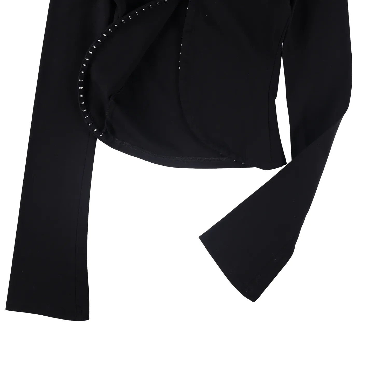 JADE CROPPER Womens Next Gen Long Sleeve Cardigan Black Size XS - S RRP 440 — View 7