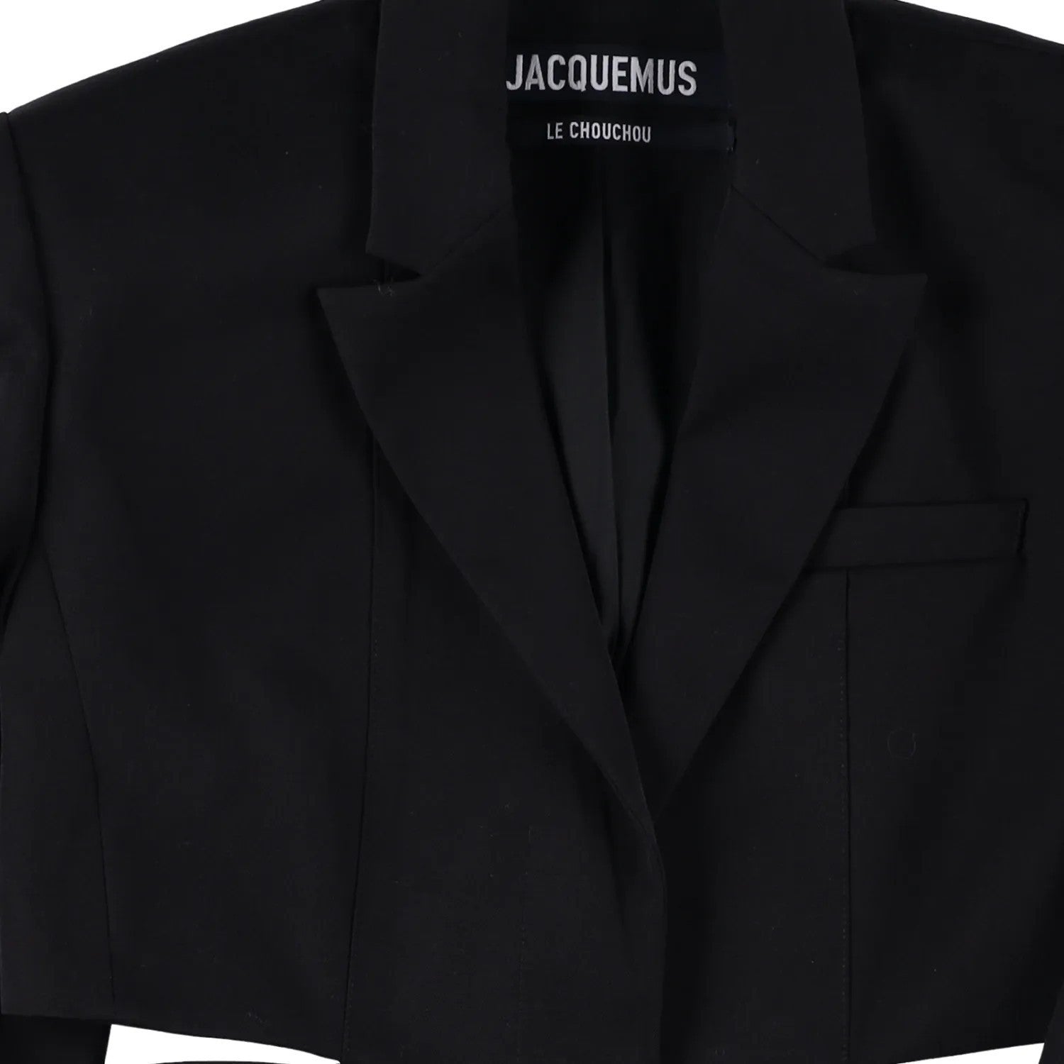 JACQUEMUS Womens La Robe Bari Long Sleeve Side Mini Dress Black 38 RRP 830 — View 6