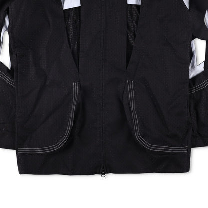 KIKO KOSTADINOV Black Hydra Shell Jacket Mens Size 52 Cotton Viscose RRP900 — View 2