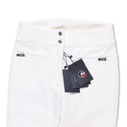 FUSALP Womens Diana Ski Salopettes Slim Fit Stiched Knees White Size 38 RRP 380 — View 9