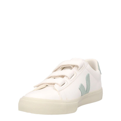VEJA Womens Recife Trainers White Matcha Leather Low Tops Lace Up UK 2 RRP 160 — View 3