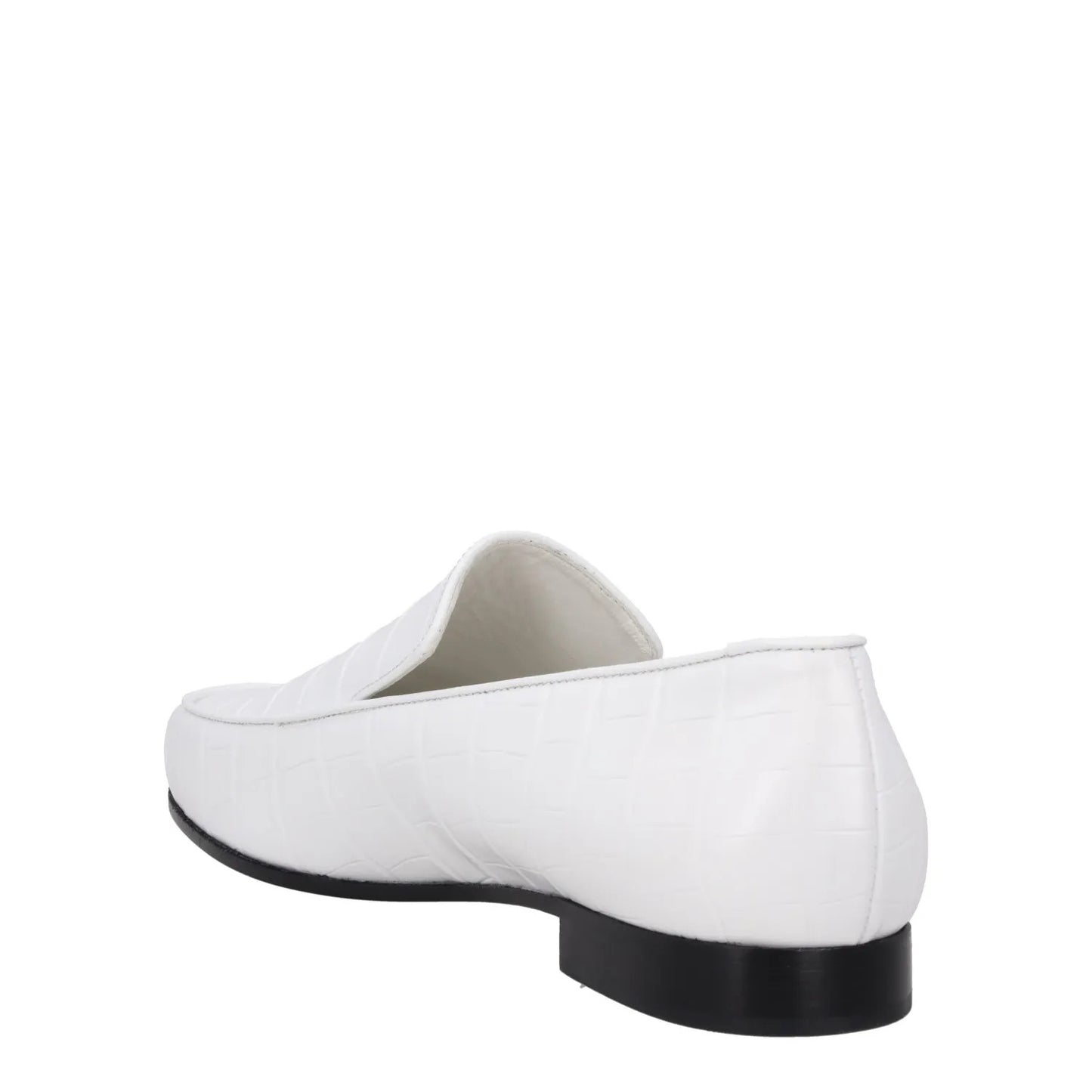 TOTEME The Croco Oval Loafer White Leather Slip On Comfort EU 42 RRP 480 — View 5