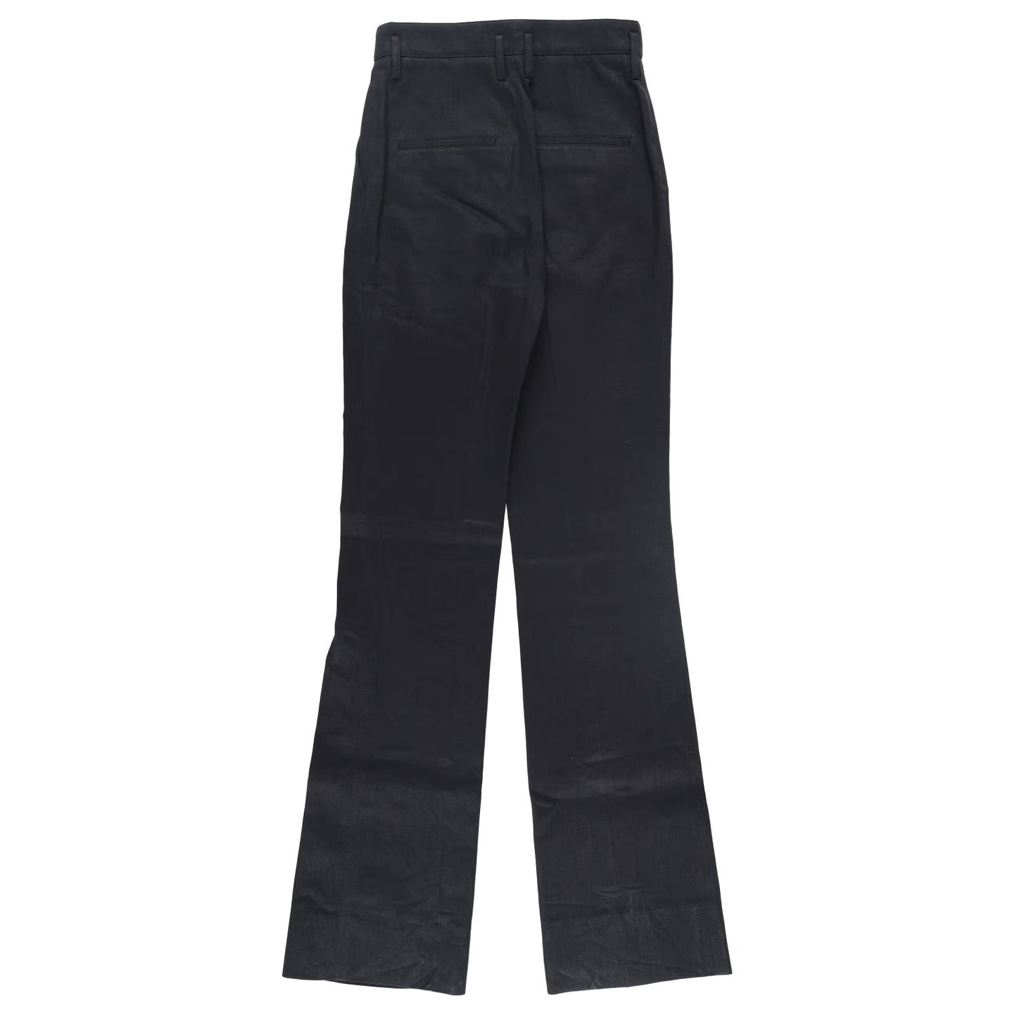 SAINT LAURENT Womens Jeans Straight Leg High Waist Denim Black 40 RRP 660 — View 13