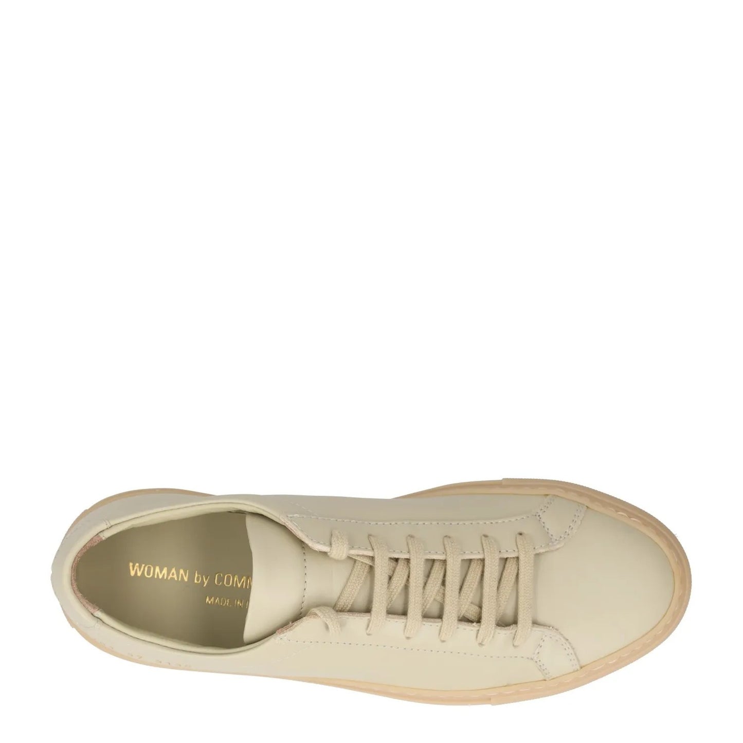 COMMON PROJECTS Womens Trainers Green Leather Low Top Lace Up Rubber UK 4 RRP395 — View 8
