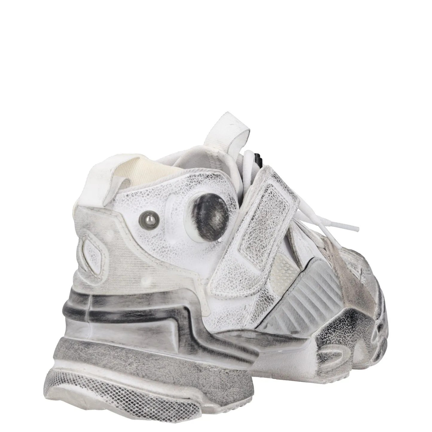 REEBOK X VETEMENTS Womens Trainers White Leather Low Top Lace Up UK 5 RRP 300 — View 6