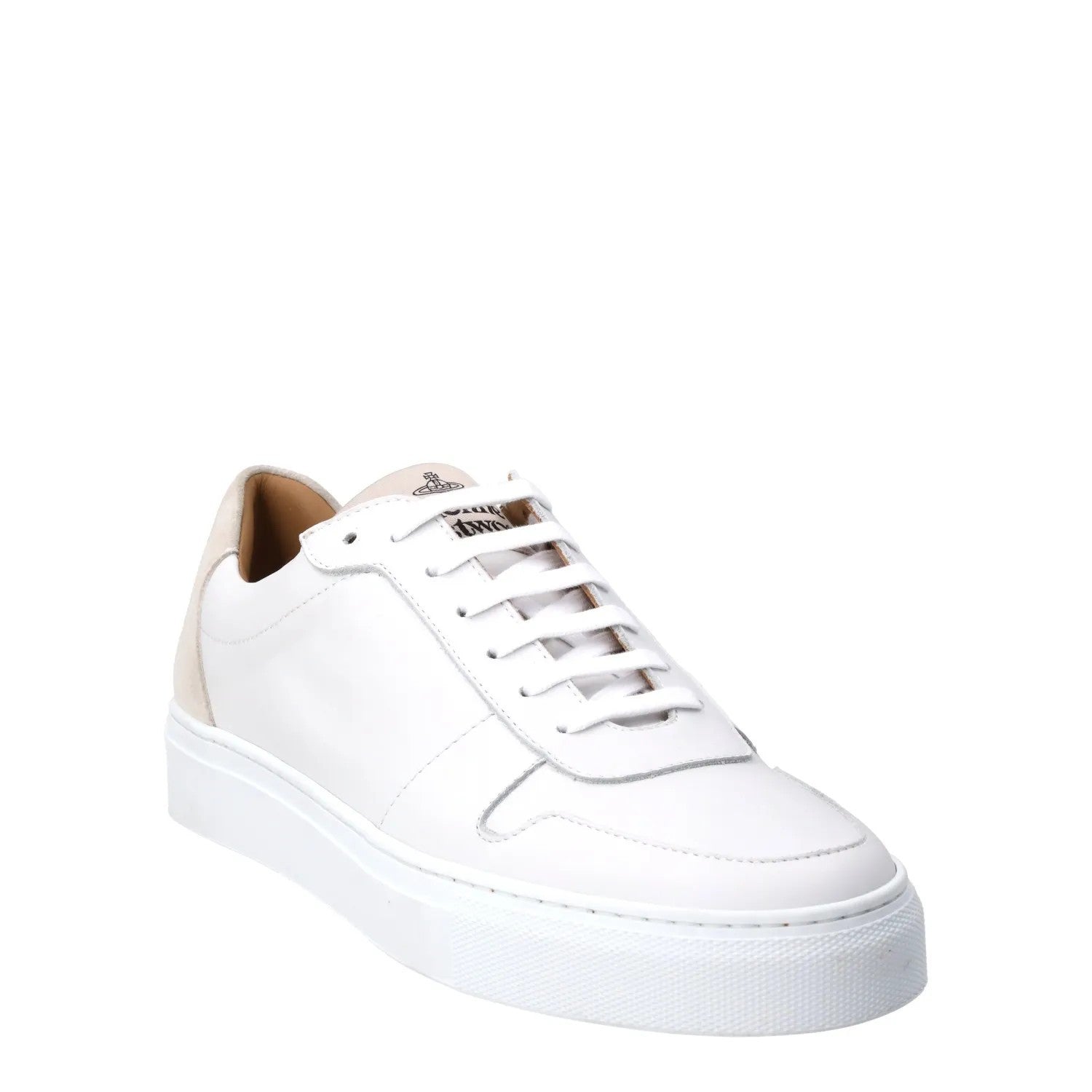 VIVIENNE WESTWOOD Womens Sneaker Leather White Comfort Low Top Laced UK 8 RRP365 — View 2