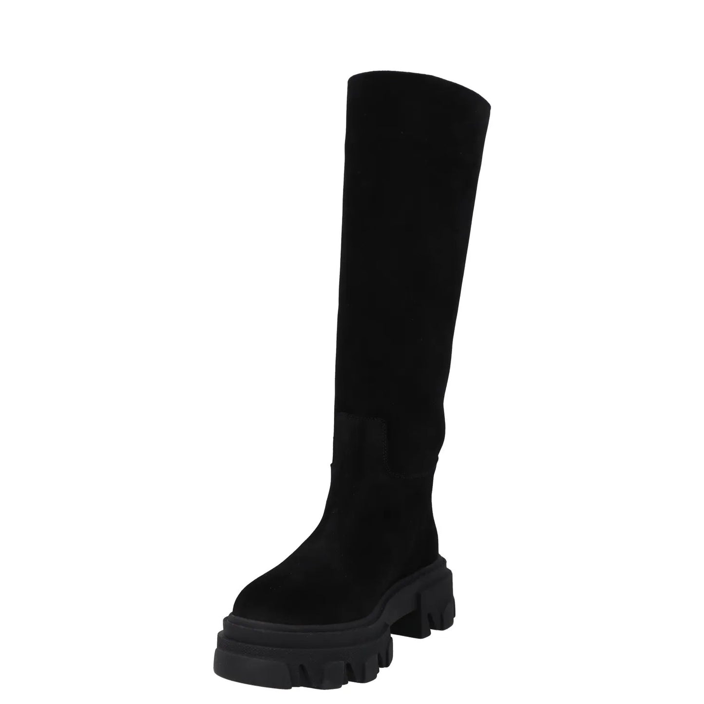 GIABORGHINI x Pernille Teisbaek Womens Boots Black Leather Knee High UK2 RRP 375 — View 3