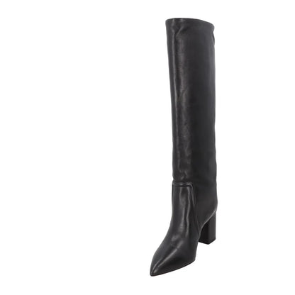 PARIS TEXAS Womens Anja 70mm High Block Heel Knee High Black EU 35.5 RRP 680 — View 3