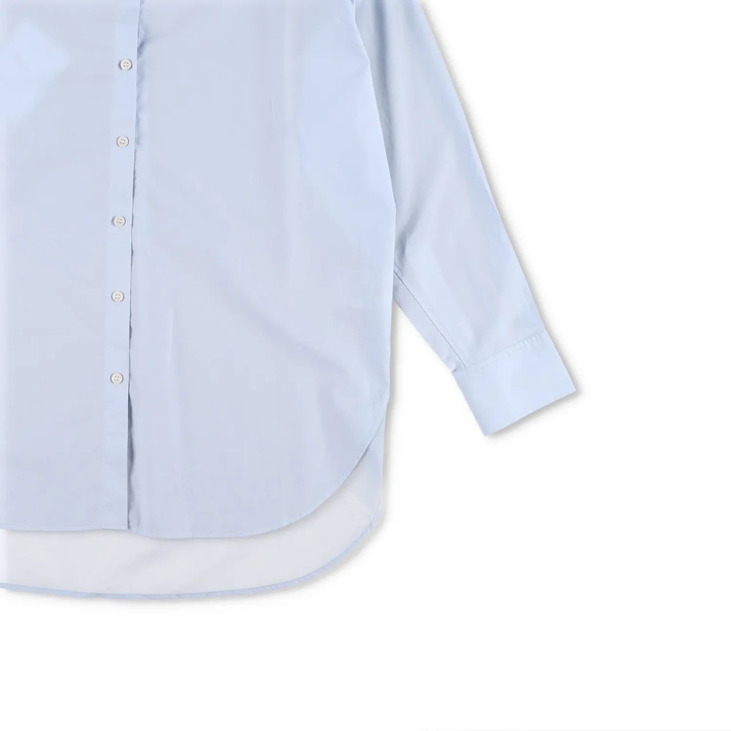ACNE STUDIOS Womens Shirt Button-Up Collared Long Sleeve Blue Cotton 38 RRP 325 — View 4