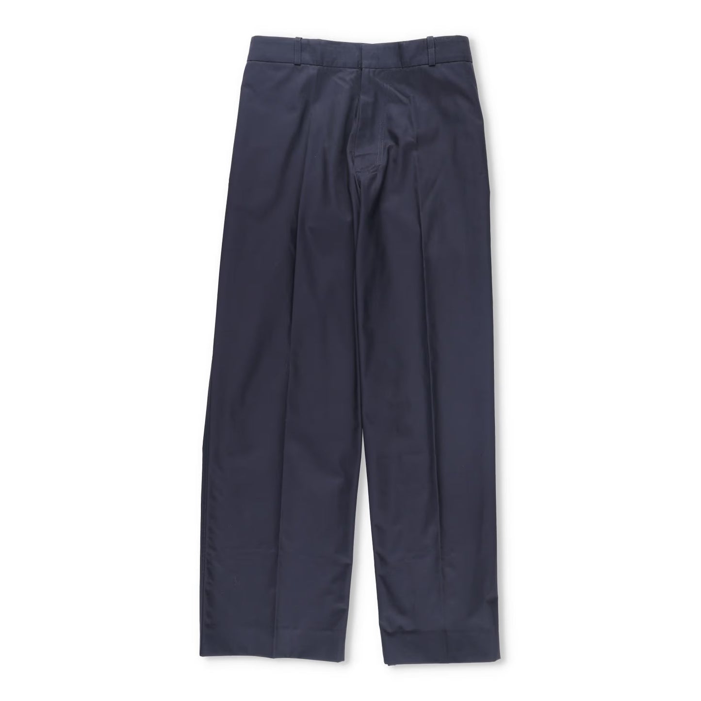 LOU DALTON Mens Trousers Blue Wide Leg Relaxed Fit Mixed Fibres Size S RRP 250