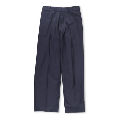 LOU DALTON Mens Trousers Blue Wide Leg Relaxed Fit Mixed Fibres Size S RRP 250