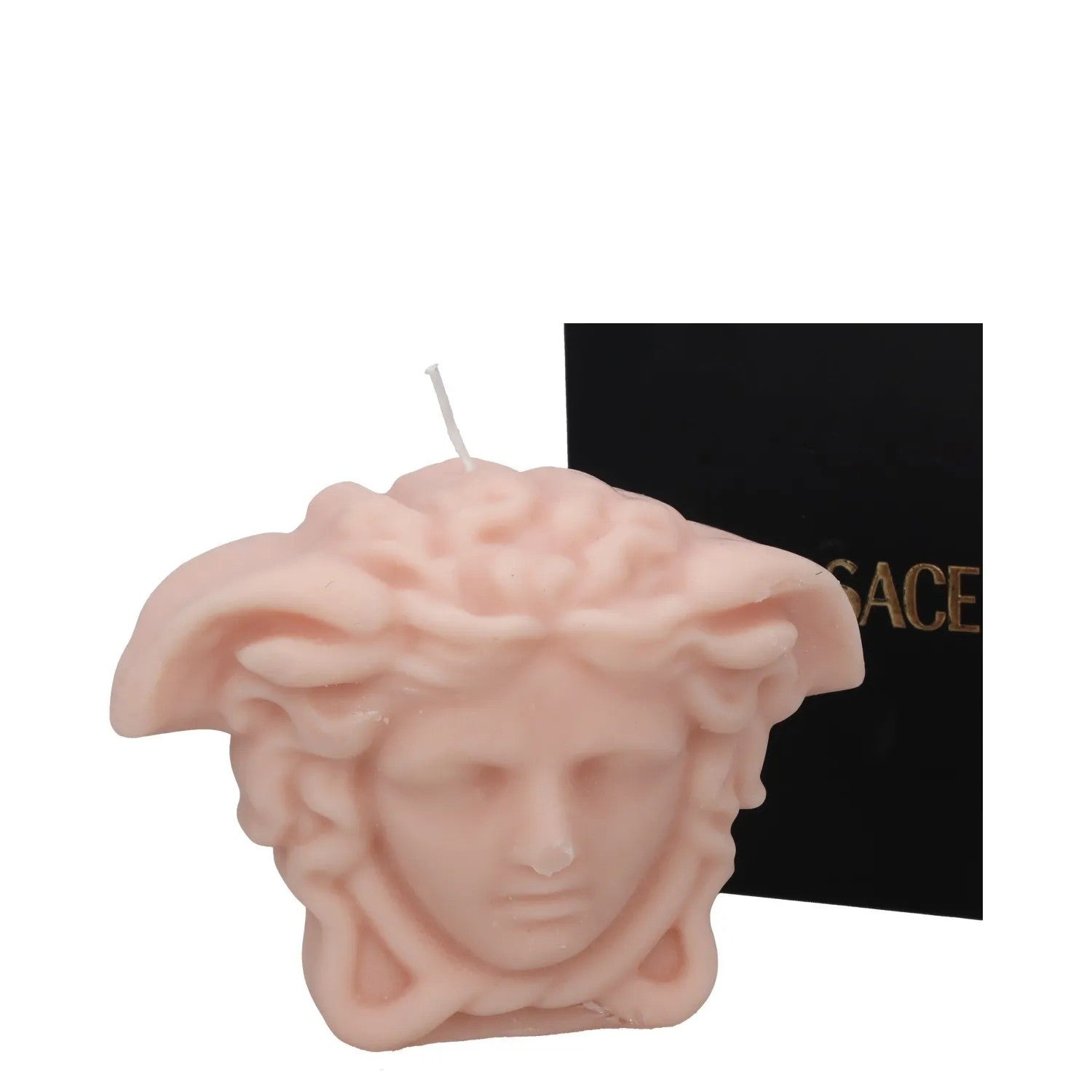 VERSACE Medusa Decorative Candle Small Pink White Wax One Size RRP 335 — View 8