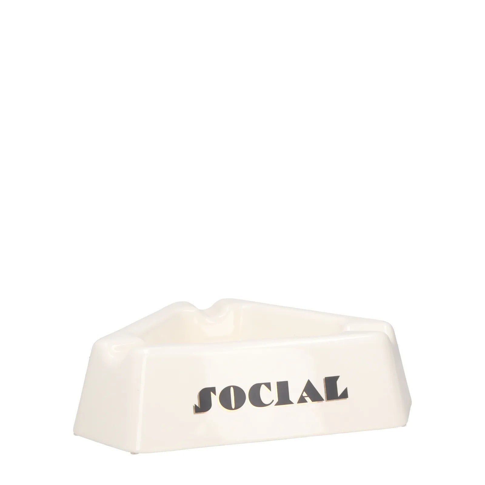 SELETTI X Diesel Social Smoker Ashtray White Glossy Porcelain OS RRP 130 — View 6