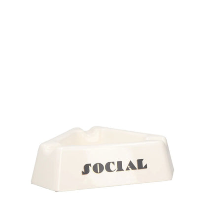 SELETTI X Diesel Social Smoker Ashtray White Glossy Porcelain OS RRP 130 — View 6