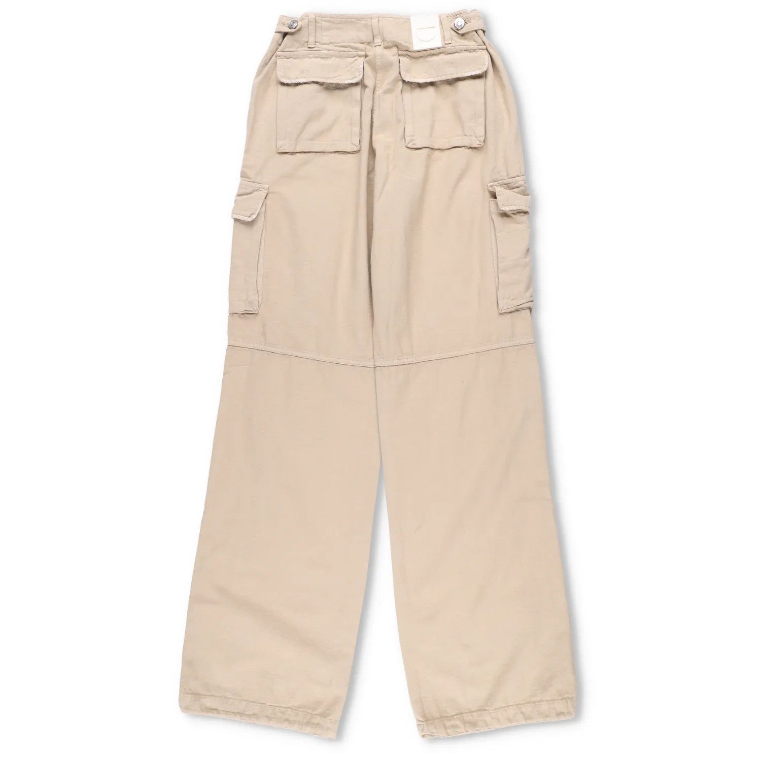 COPERNI Womens Canvas Wide Leg Cargo Pants Relaxed Fit Neutrals 34 RRP 810 — View 11