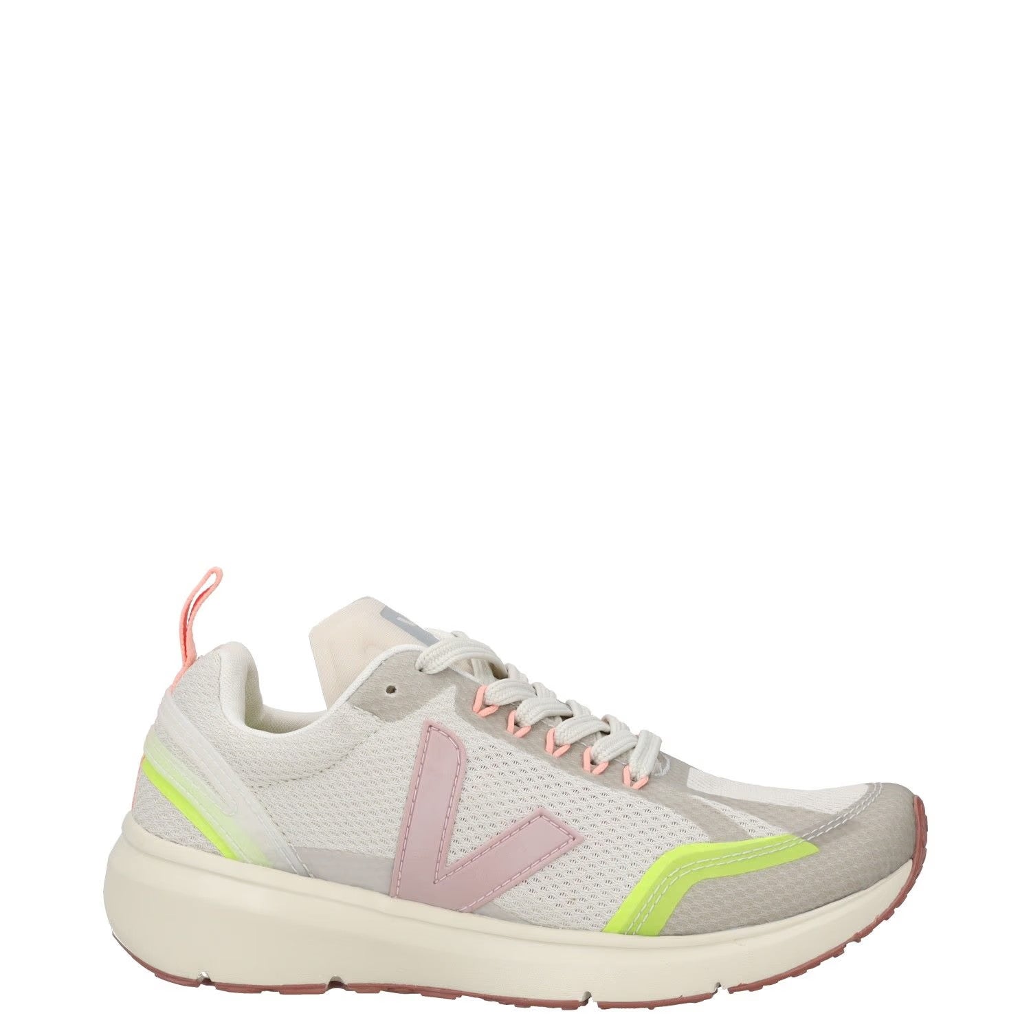 VEJA Womens Trainer Grey Synthetic Low Top Lace Up Multicolour Upper UK 3 RRP140