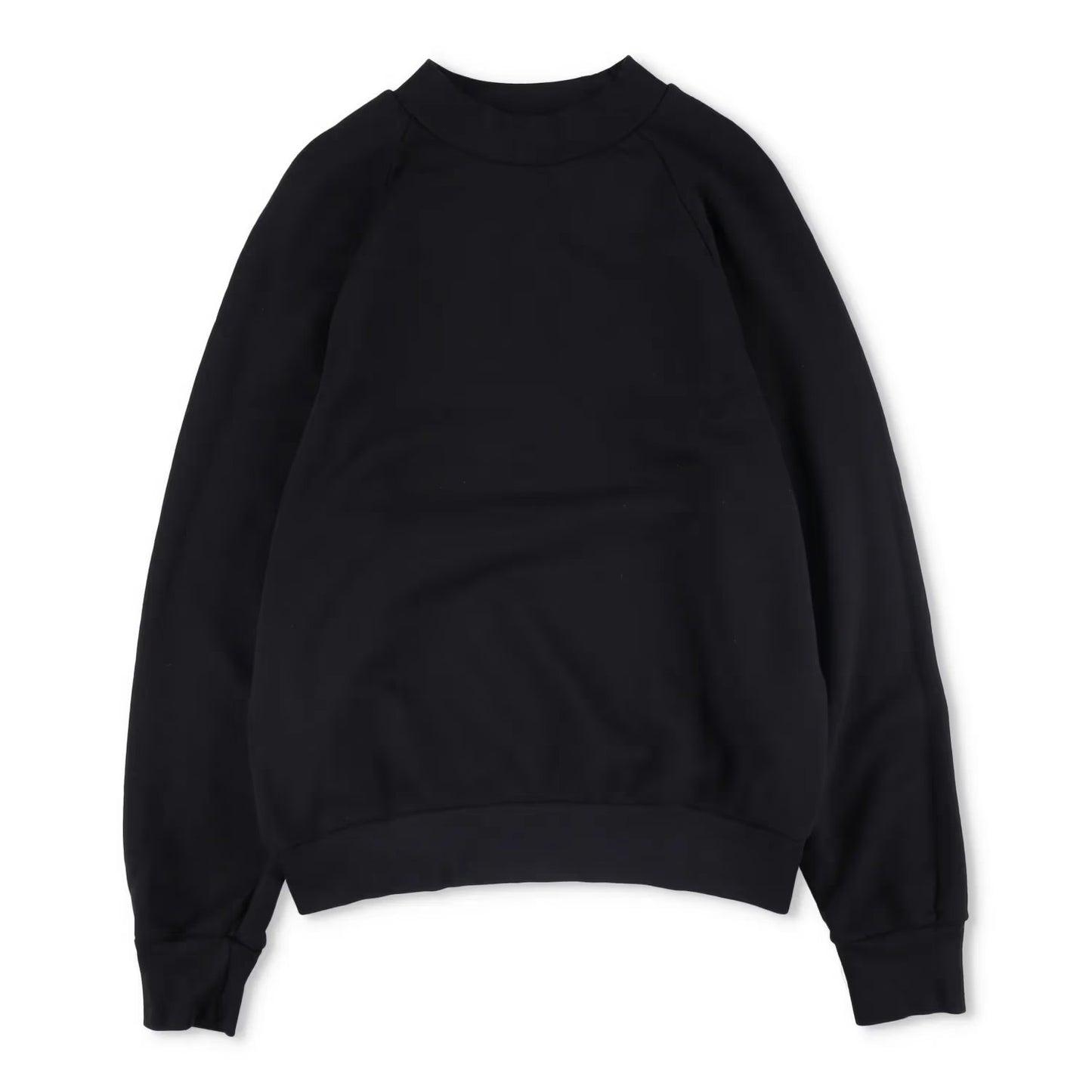 LES TIEN Mens Sweatshirt Crew Neck Cotton Pullover Black Long Sleeve M RRP 260