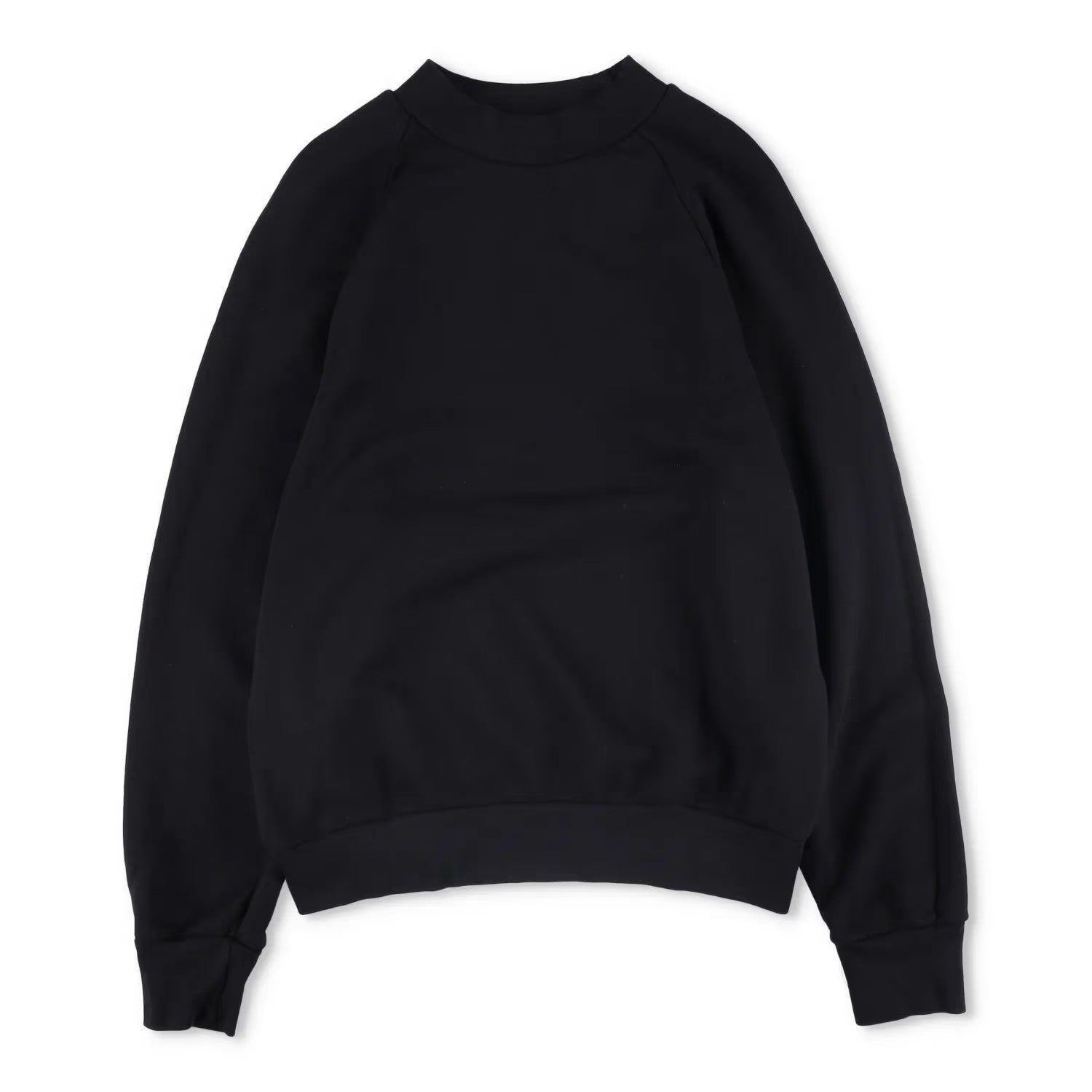 LES TIEN Mens Sweatshirt Crew Neck Cotton Pullover Black Long Sleeve M RRP 260