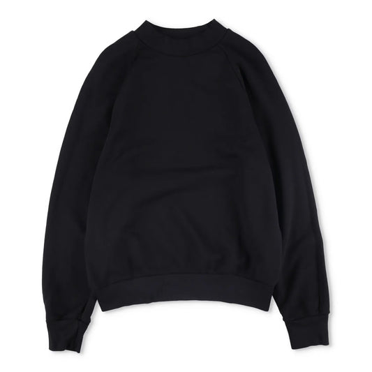 LES TIEN Mens Sweatshirt Crew Neck Cotton Pullover Black Long Sleeve M RRP 260