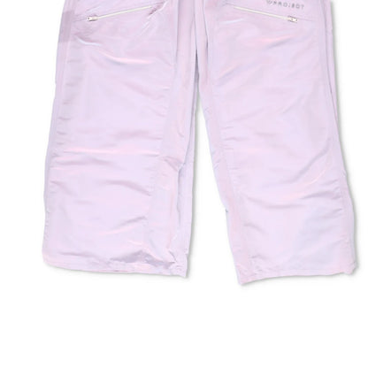 Y PROJECT Womens Pop-Up Pants Wide Leg Snow Pants High Rise Zip Purple S RRP 880 — View 4