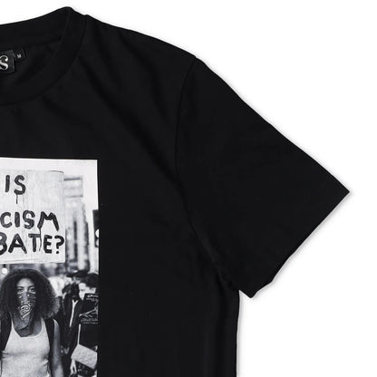 WHAT WE SEEE + MISAN HARRIMAN Womens T-Shirt Black Cotton Graphic 3 M RRP 65 — View 5