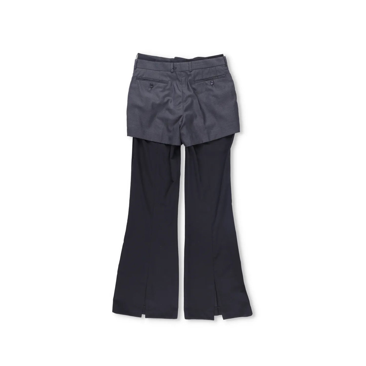 BETTTER Womens Double Waistband Trousers Black Grey Slim Leg Size M RRP 800 — View 9