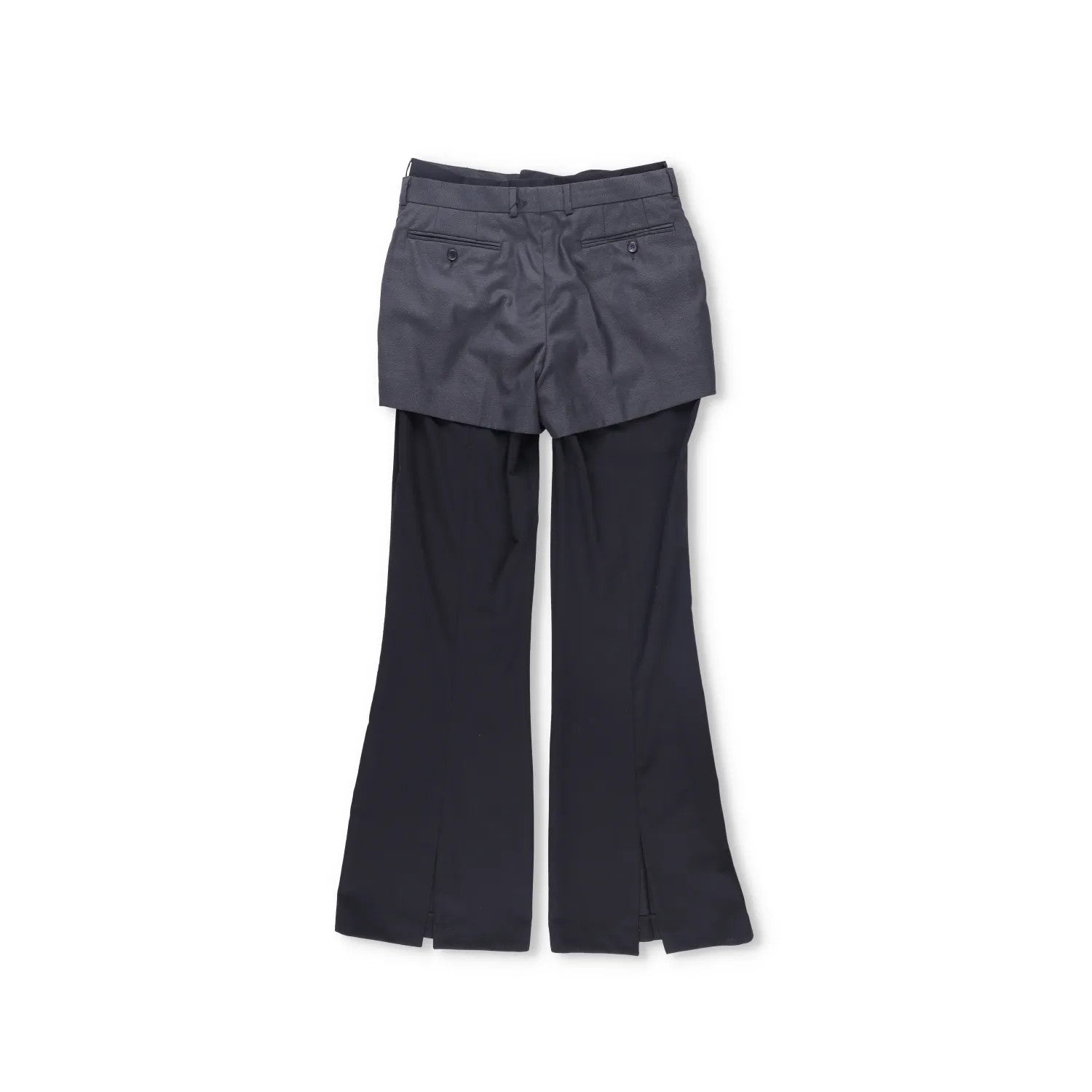 BETTTER Womens Double Waistband Trousers Black Grey Slim Leg Size M RRP 800 — View 9