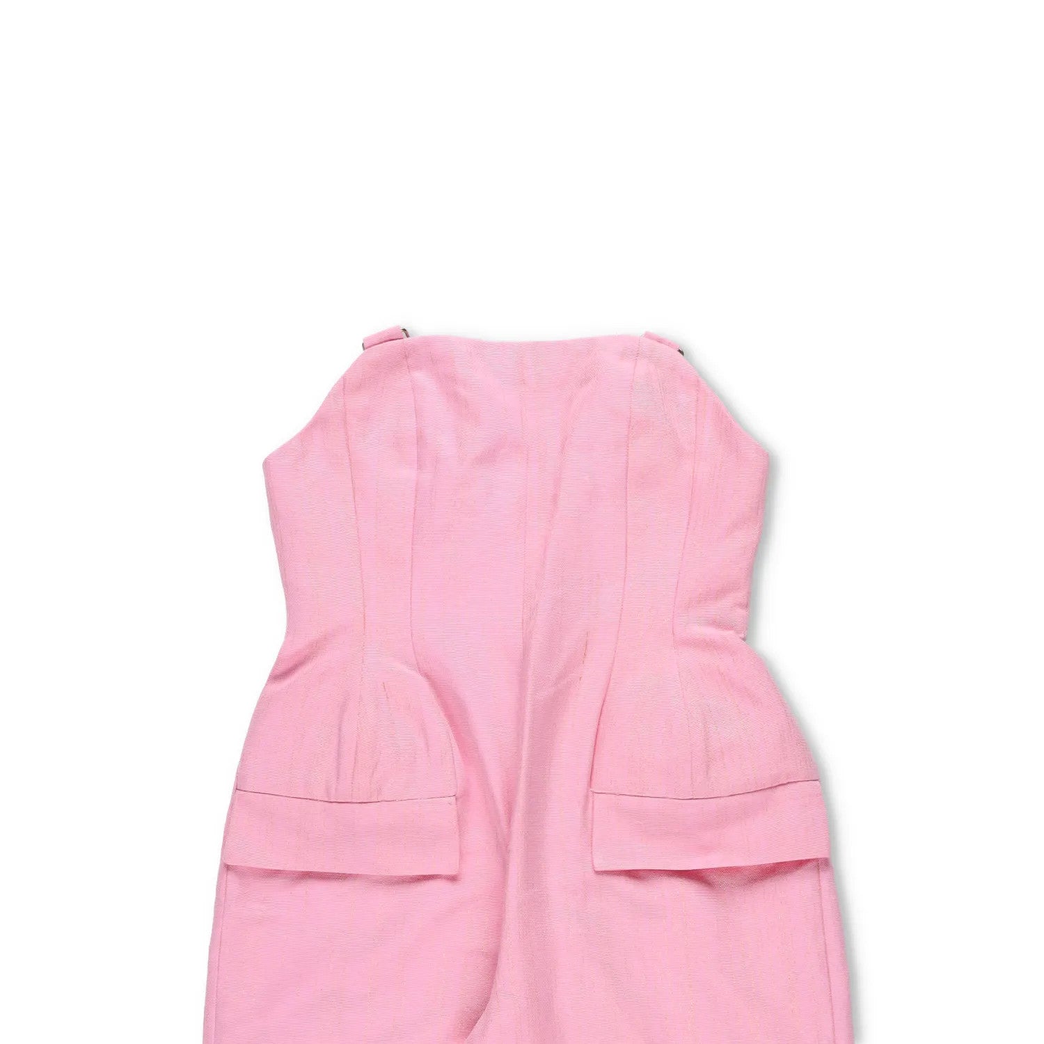 PAPA OPPONG Womens Edy Petiole Overall Kente Jumpsuit Pink One-Piece S RRP 2265 — View 2