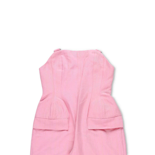 PAPA OPPONG Womens Edy Petiole Overall Kente Jumpsuit Pink One-Piece S RRP 2265 — View 2