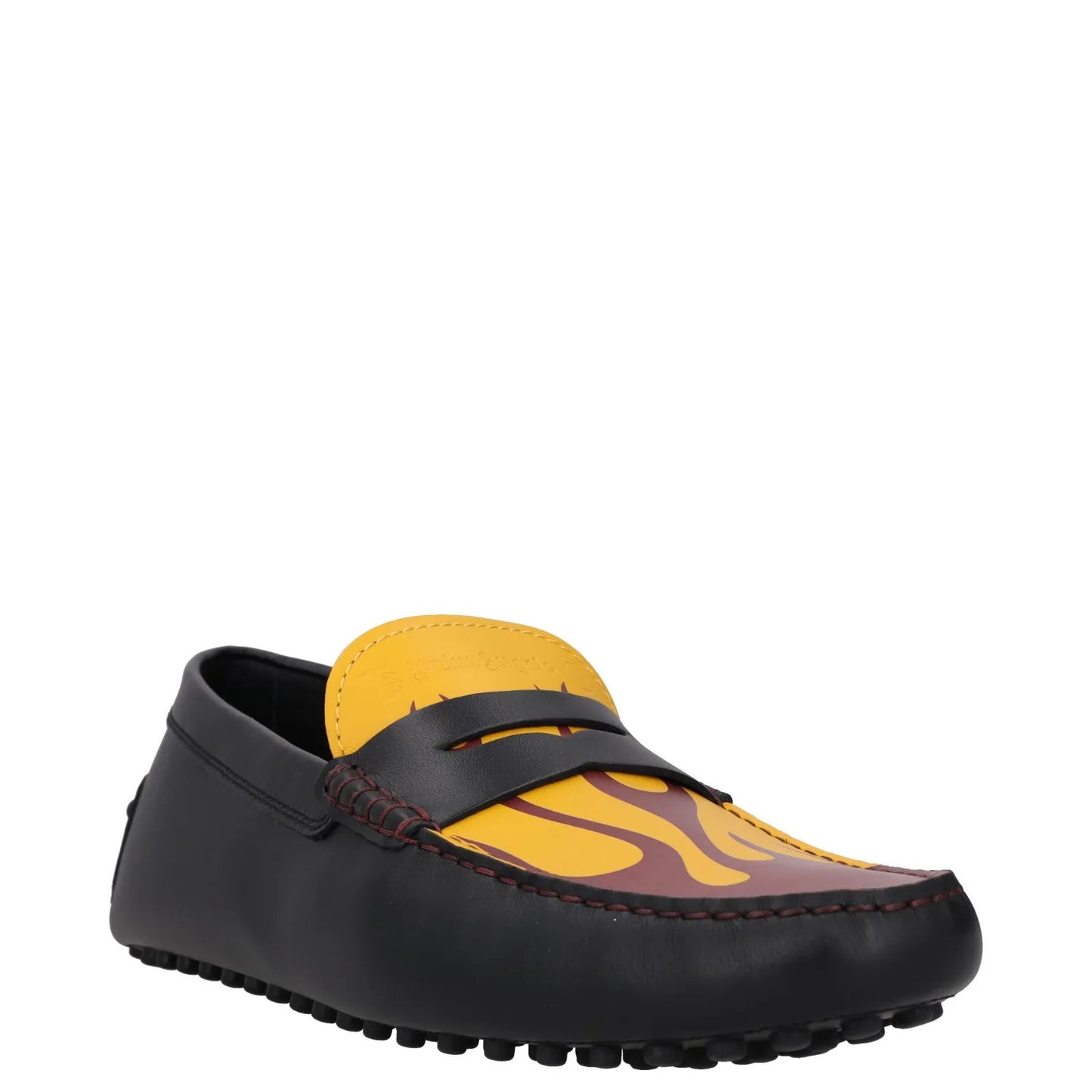 MONCLER GENIUS X PALM Mens Gommino Loafers Brown Casual Slip On UK 10 RRP 505 — View 2