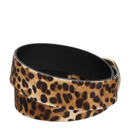 DOLCE & GABBANA Womens Waist Belt Leopard Print Gold Buckle Size 80 RRP 350 — View 5