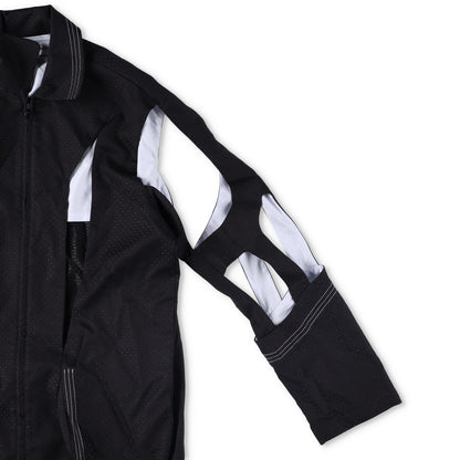 KIKO KOSTADINOV Black Hydra Shell Jacket Mens Size 50 Cotton Viscose RRP900 — View 10