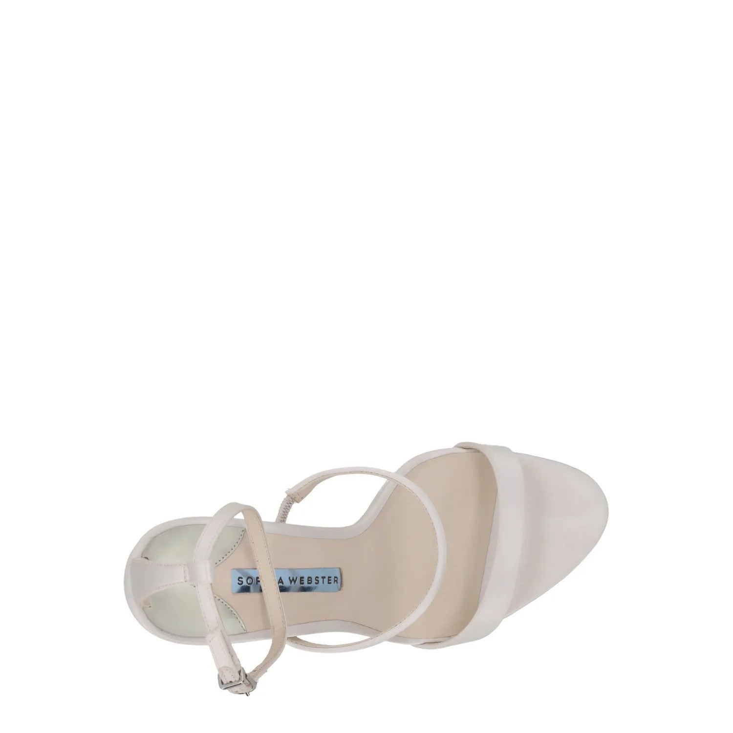 SOPHIA WEBSTER Rosalind Crystal Slingback Sandal White High Heel EU 41 RRP 450 — View 7