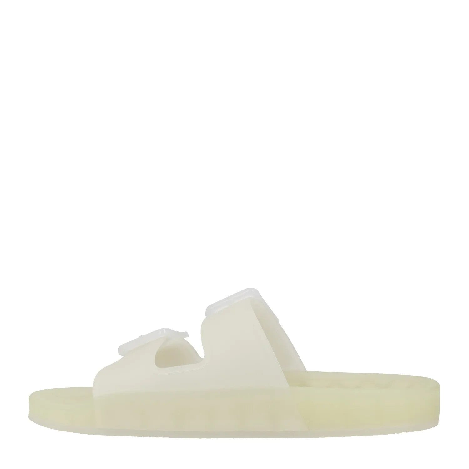 BALENCIAGA Womens Sandals White Synthetic Flat Heel Buckle UK 3.5 RRP 450 — View 4