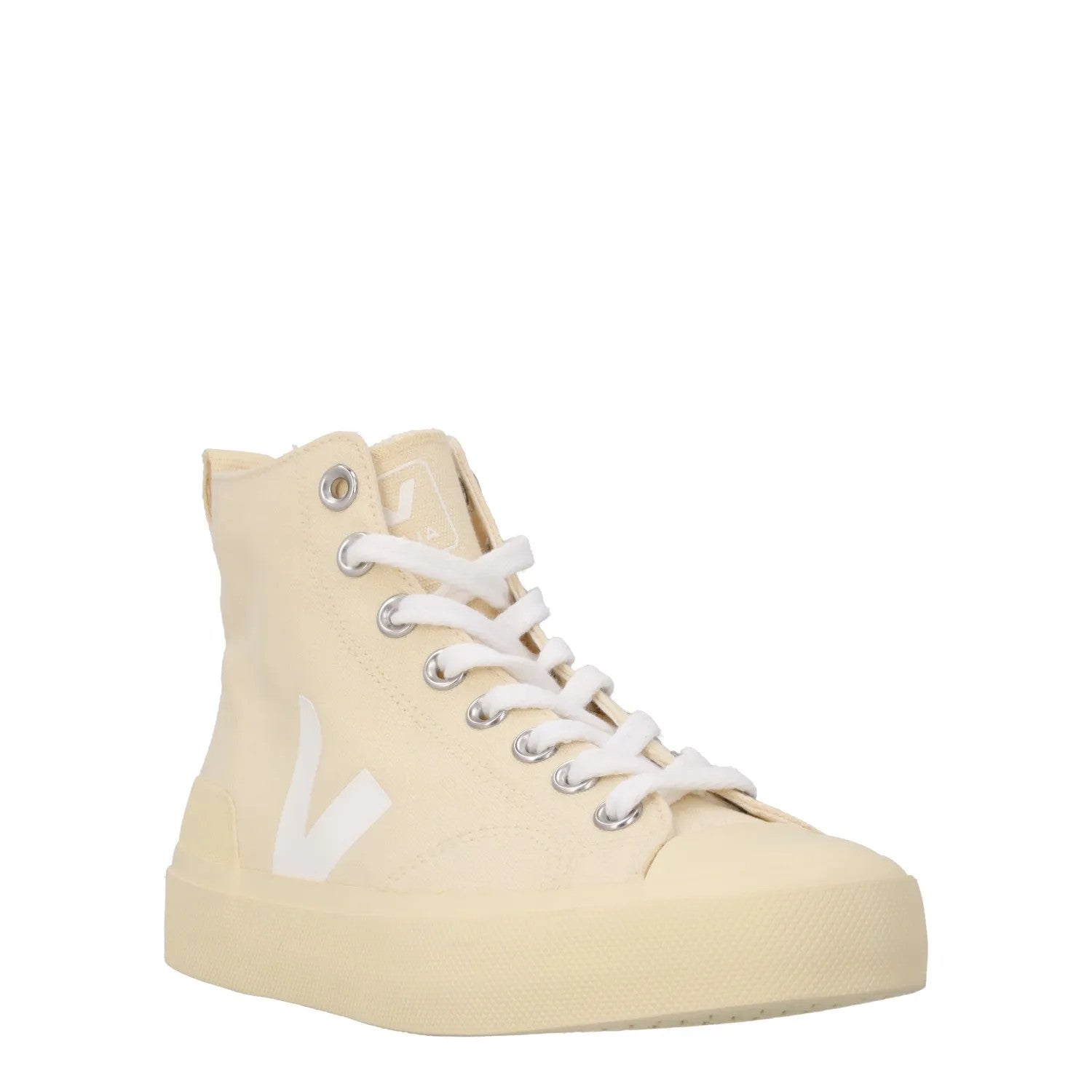 VEJA Womens Wata II White Canvas High Top Sneakers Comfort Lace Up EU 38 RRP 130 — View 2