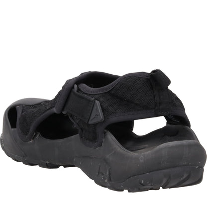 ROA Mens Arpy Open Mesh Sandal Slip On Strappy Black Round Toe EU 42 RRP 190 — View 5