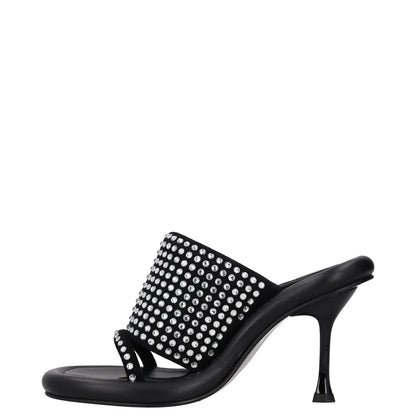 JW ANDERSON Womens Heels Black Leather Studded Open Toe Slip On UK 5 RRP 600 — View 4