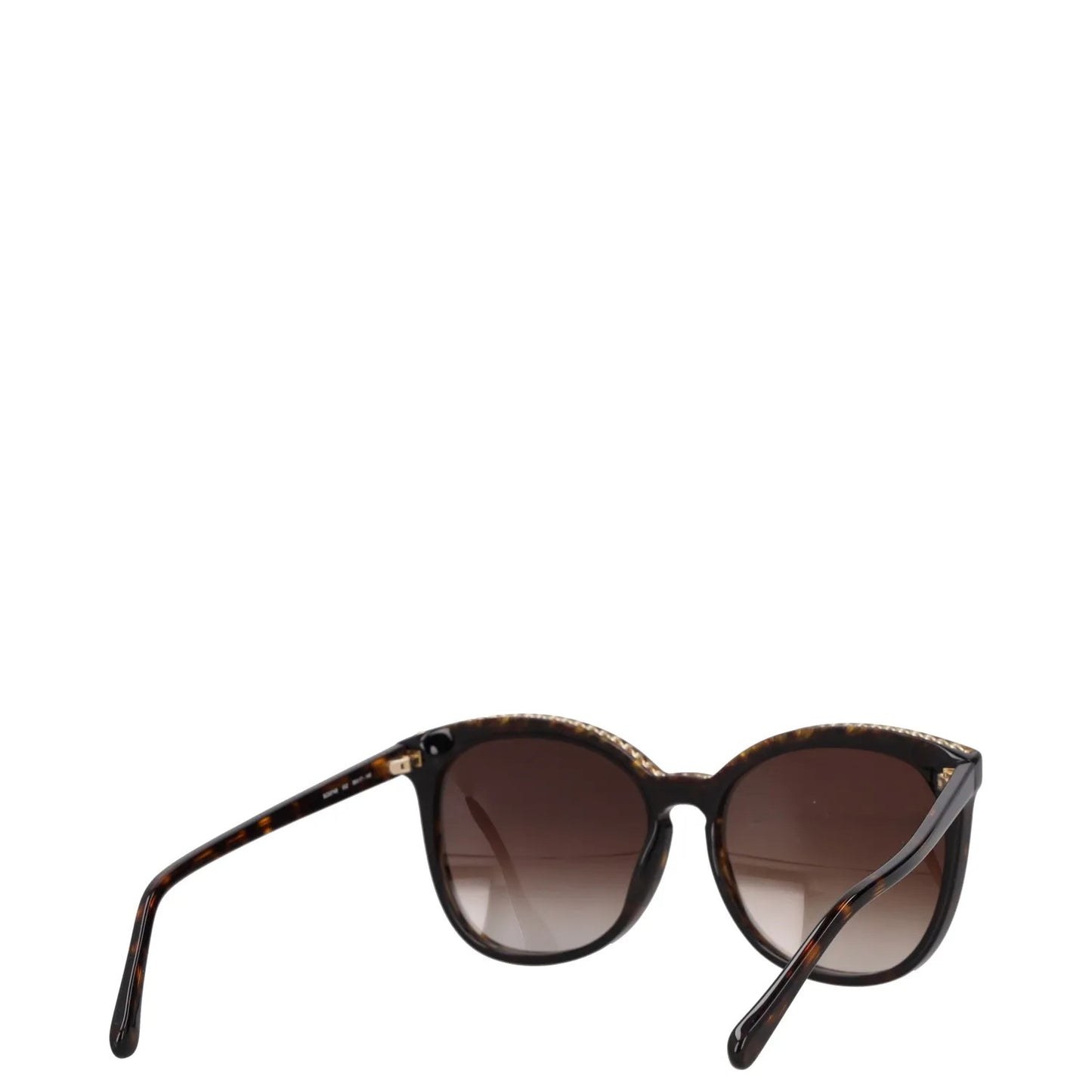 STELLA MCCARTNEY Womens Sunglasses Brown Acrylic Cat Eye One Size RRP 225 — View 5