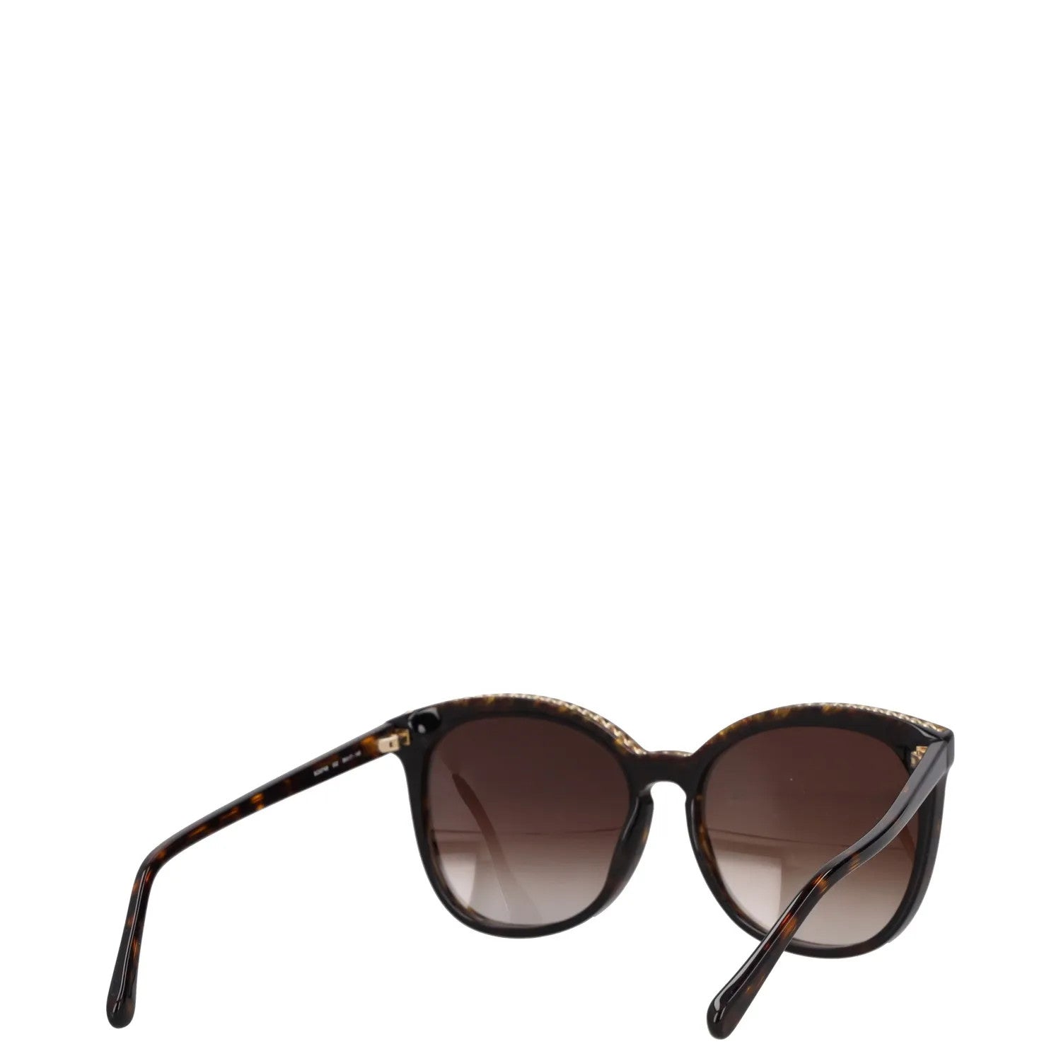 STELLA MCCARTNEY Womens Sunglasses Brown Acrylic Cat Eye One Size RRP 225 — View 5