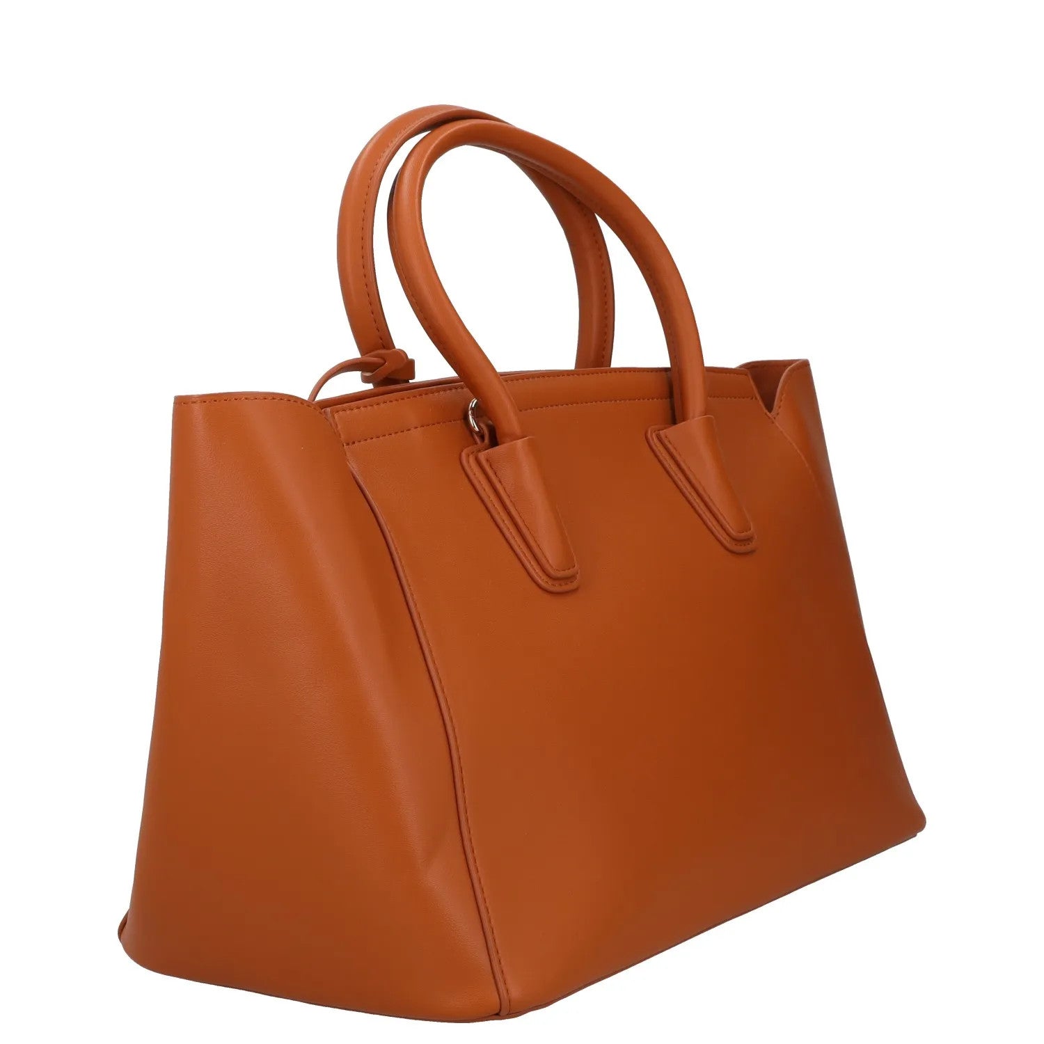 ATELIERS SAINT GERMAIN Womens Satchel Top Handle Bag Brown Leather L RRP689 — View 3
