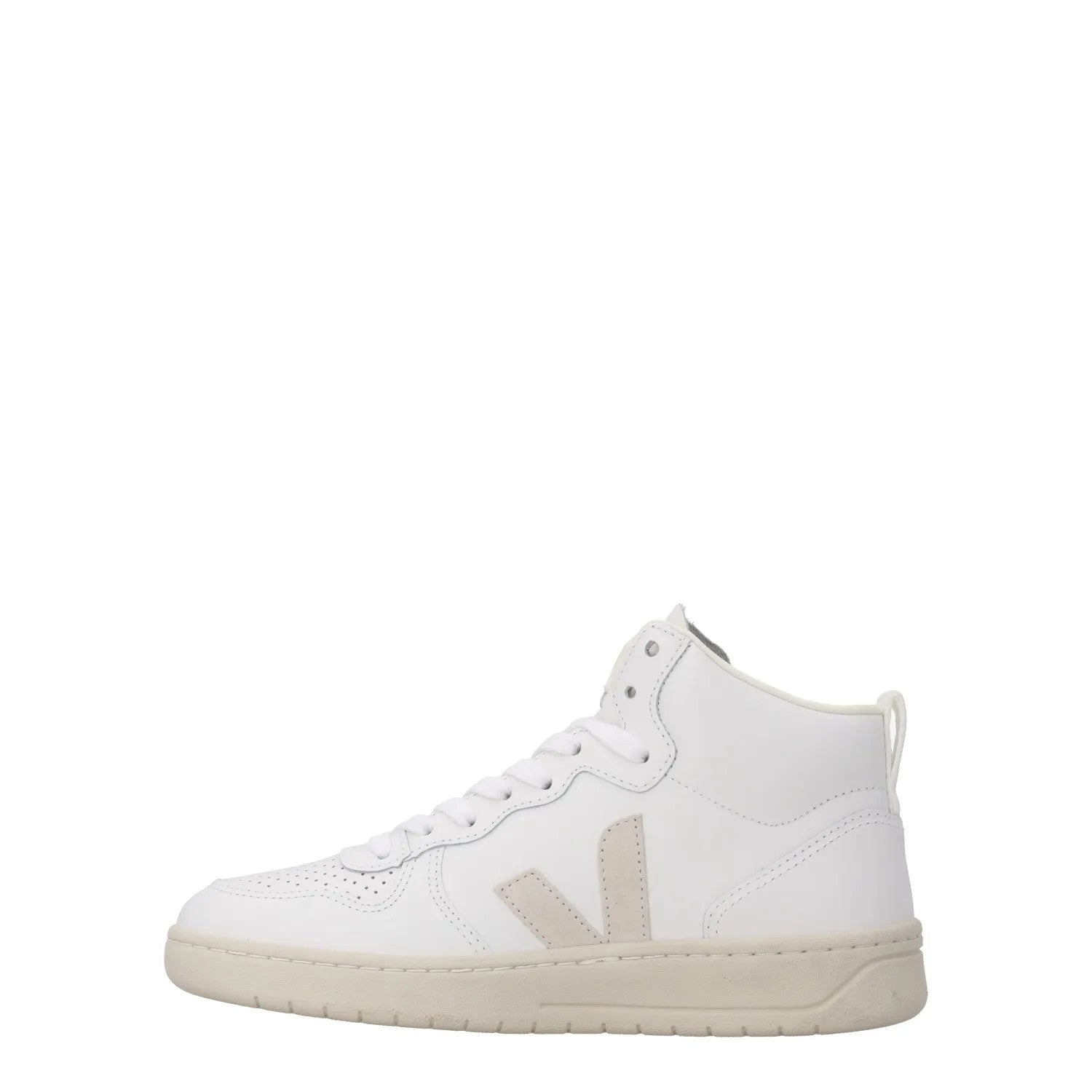 VEJA Ladies V 15 White Leather High Tops Comfort Walking Sneakers EU 38 RRP 170 — View 4