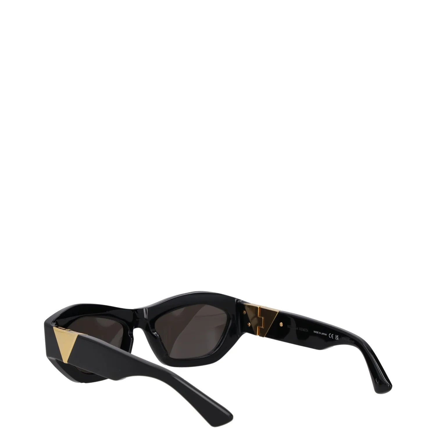 BOTTEGA VENETA Womens Sunglasses Geometric Black Acrylic Tinted Lenses OS RRP385 — View 4