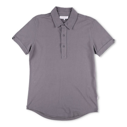 ORLEBAR BROWN Mens Polo Shirt Short Sleeve Collared Grey Cotton Size L RRP 275