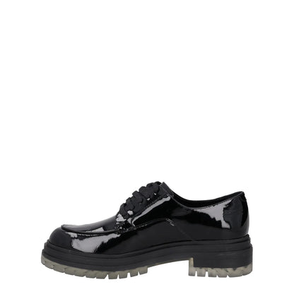 HAVVA MUSTAFA Womens Shoes Flat Round Toe Black Leather Lace Up UK 5 RRP 300 — View 4