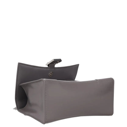 BALENCIAGA Womens Top Handle Bag Grey Leather Handbag Size Small RRP 2090 — View 5